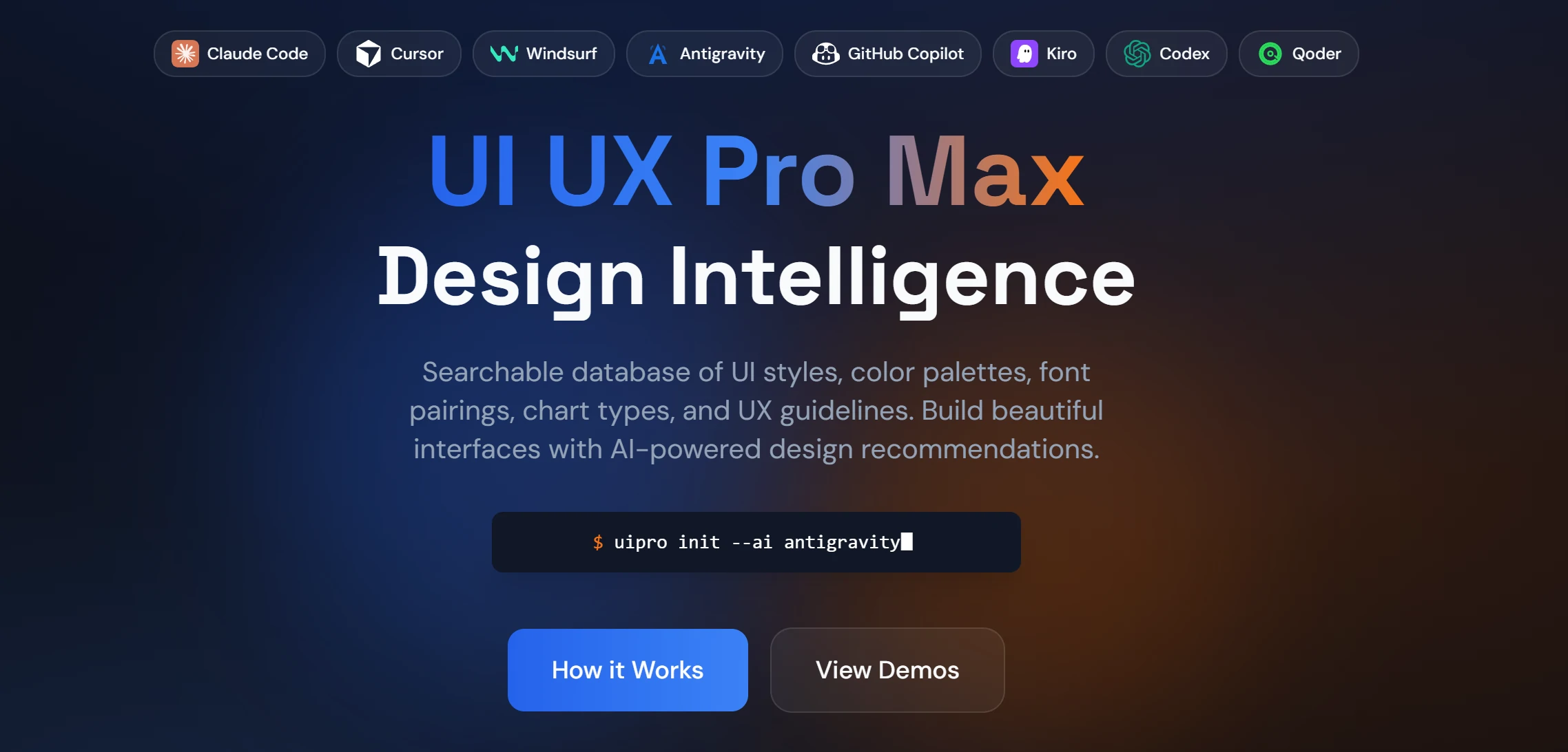 ui-ux-pro-max-skill辅助开发plantUML可视化|vibeCoding